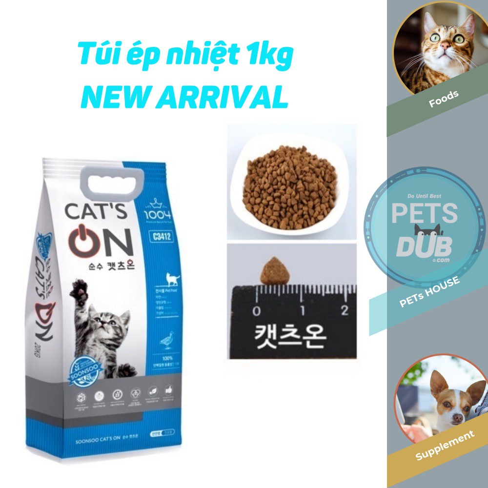 TÚI (TÁCH CHUẨN 1KG) CÁC HÃNG ROYAL, CATSRANG, CAT'S EYE, Hạt Ý MORANDO THỨC ĂN CHO MÈO MẸ & MÈO CON TẬP ĂN (PETs dub)