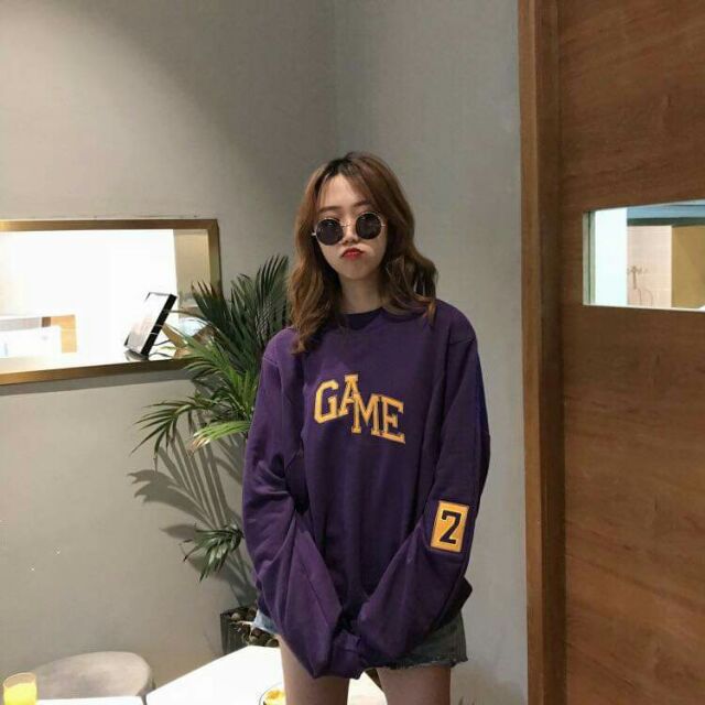 ÁO GAME SWEATER NỈ NGOẠI LÓT BÔNG