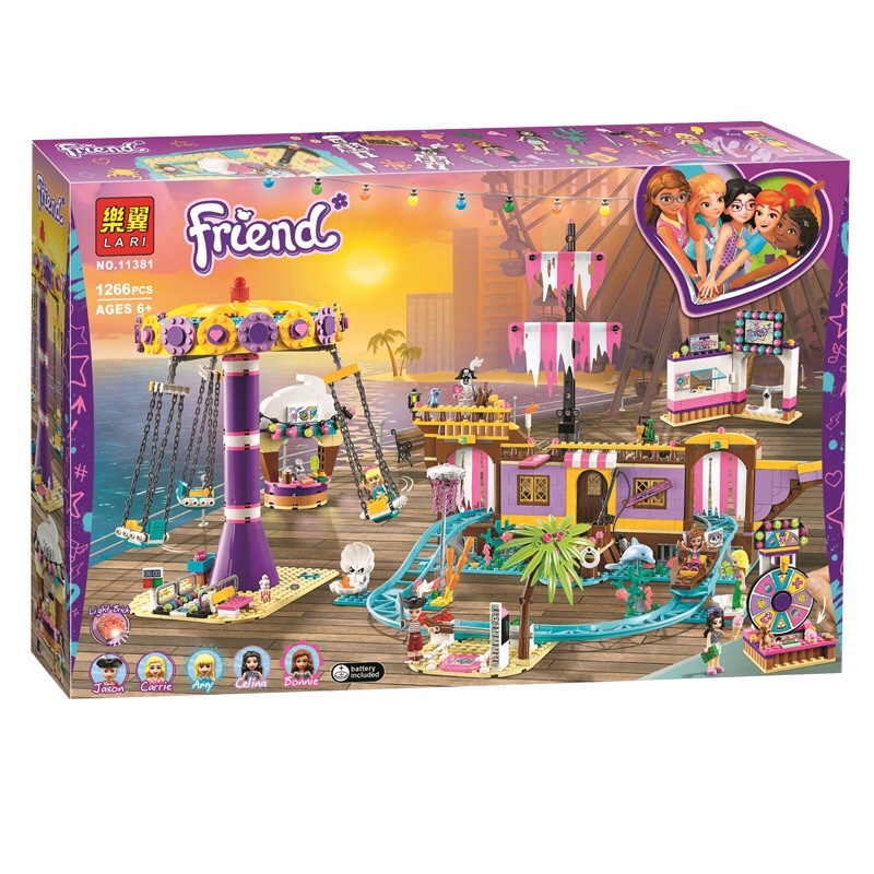 Lắp ráp Friends nonlego 41375 - Bela 11381