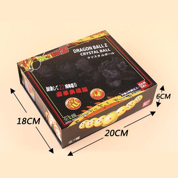 Bộ 7 viên ngọc rồng cực đẹp - Dragon Ball (Fullbox)