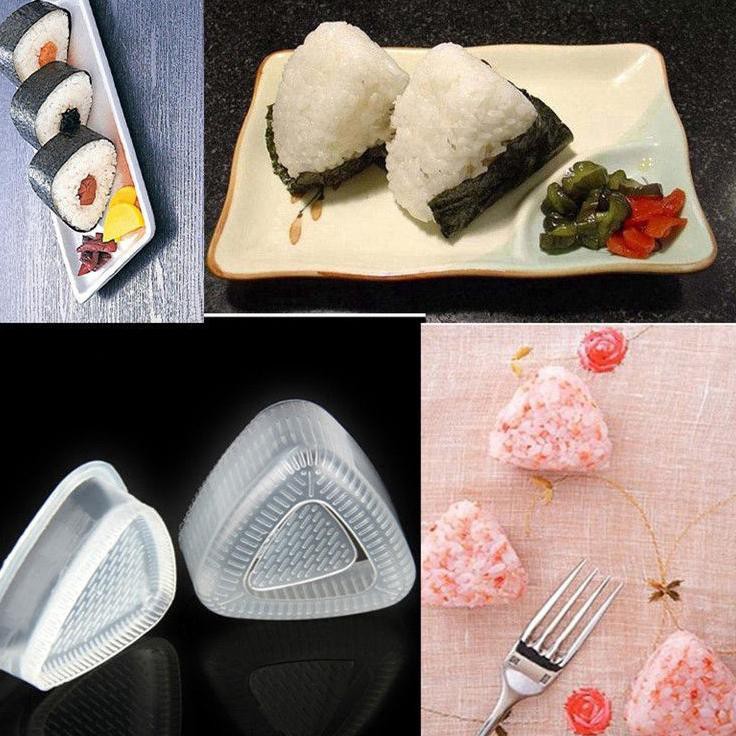 Khuôn Làm Sushi / Cơm Nắm Hình Tam Giác Phong Cách Nhật Bản