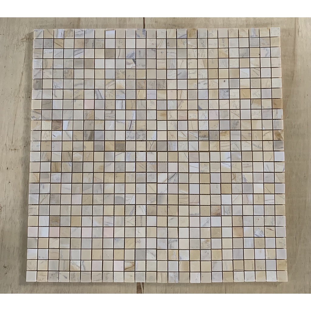 Đá mosaic tự nhiên kích thước vỉ 30*30cm trang trí ốp tường nội ngoại thất, ốp bếp, phòng tắm màu sắc độc đáo, hàng sẵn