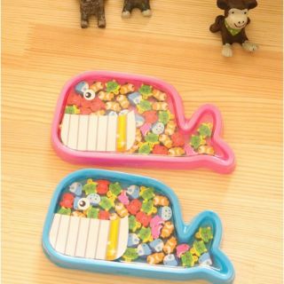 Vĩ gôm tẩy nhiều hình (hộp trên 20 gôm)