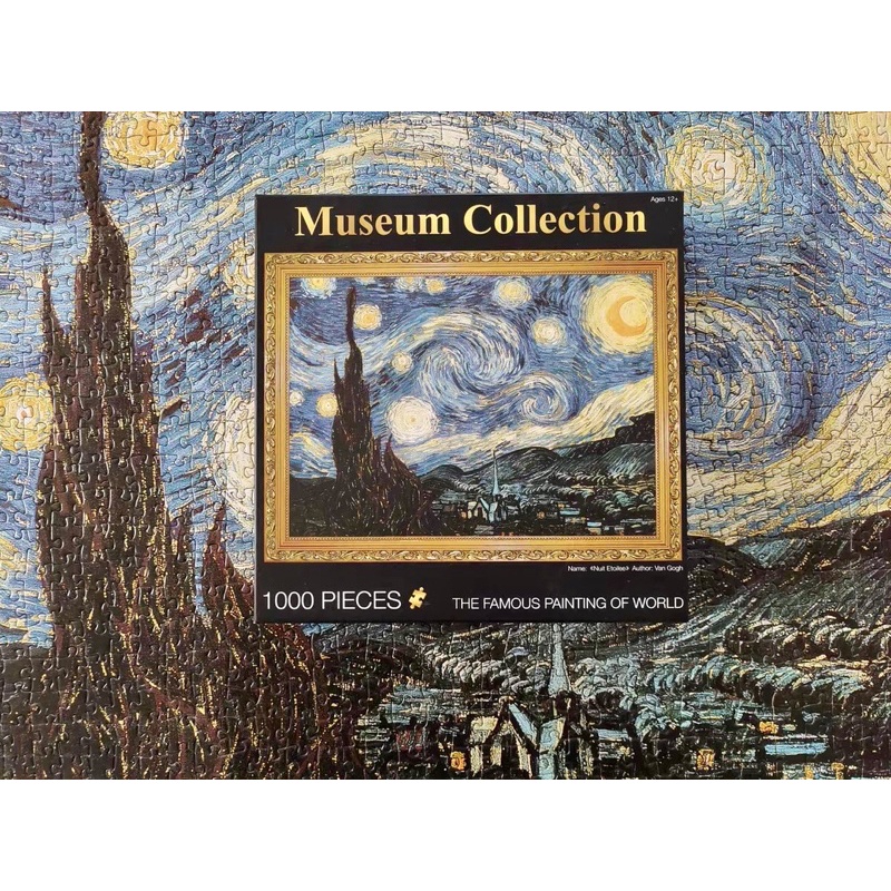 Đồ chơi xếp hình LEGOGI PUZZLE VAN GOGH 1000 mảnh size 50*75 CM đồ chơi trang trí trưng bày phòng quà tặng sinh nhật