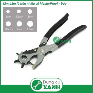 Kìm bấm lỗ tròn nhiều cỡ MasterProof - Đức