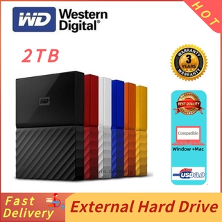 Ổ Cứng Ngoài Hdd 2tb Usb3.0 Wd WESTERN DIGITAL
