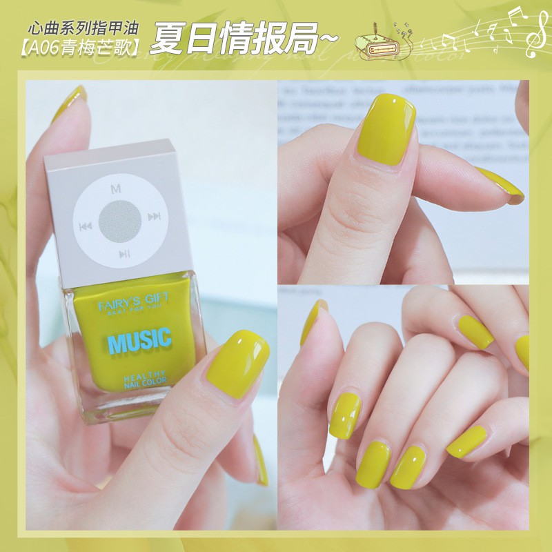 (Hàng Mới) Sơn móng tay thường dạng lột Fary's Gift Music 12ml - 40 màu - Link 1 màu 01- 20