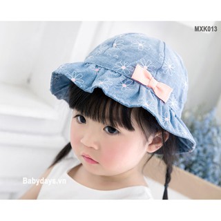 Mũ nón rộng vành cho bé MXK013