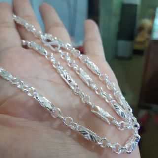 Dây chuyền nam bạc