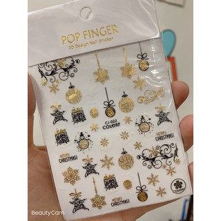 sticker noen trang trí móng tay