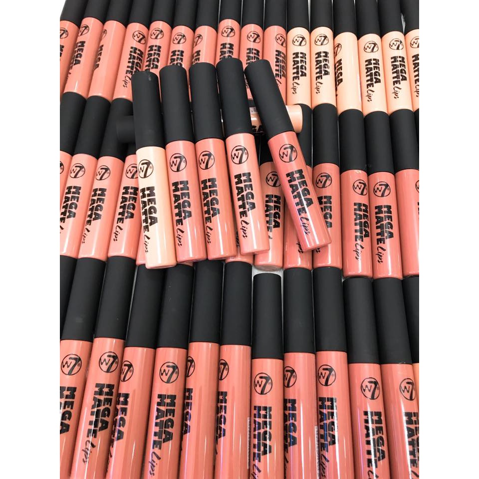 SON KEM LÌ MÀU NUDE W7 MEGA MATTE LIPS