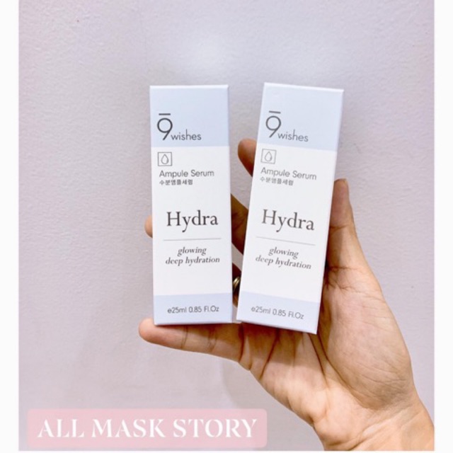 [DUTY FREE] SERUM CẤP ẨM 9WISHES HYDRA SKIN AMPULE SERUM