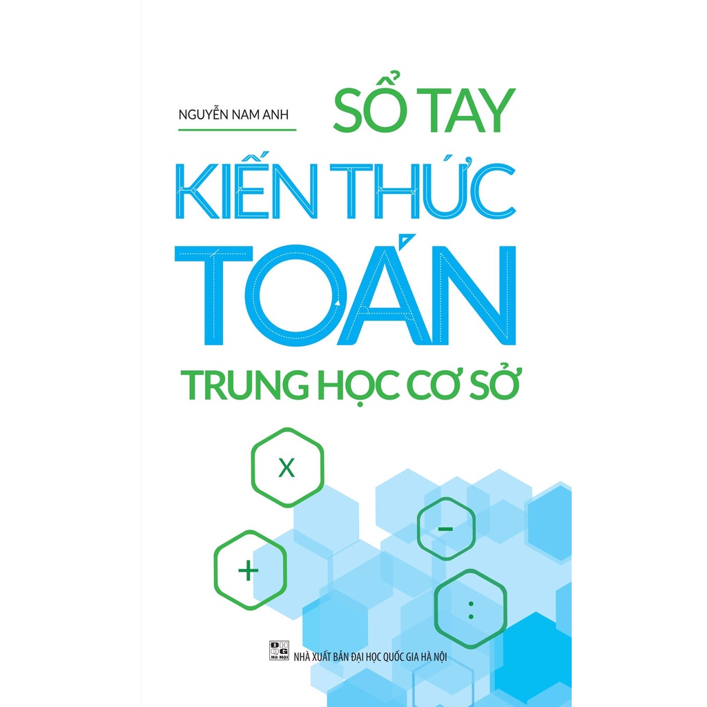 [TIEMSACH] Sách - Sổ Tay Kiến Thức Toán Trung Học Cơ Sở - Hàng được cung cấp chính thức từ nhà phân phối -