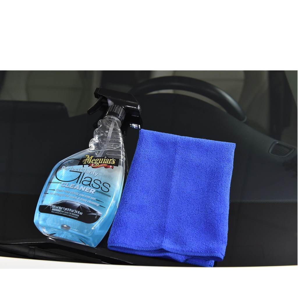 [Mã LTP50 giảm 50000 đơn 150000] Meguiar's Nước lau kính xe hơi G8224 - Perfect Clarity Glass Cleaner, 24oz, 710ML