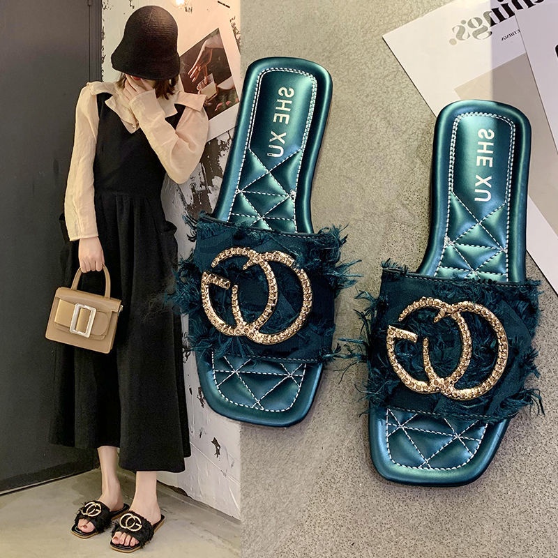 Dép Sandal Chống Trượt Thời Trang Mùa Hè Cho Nữ