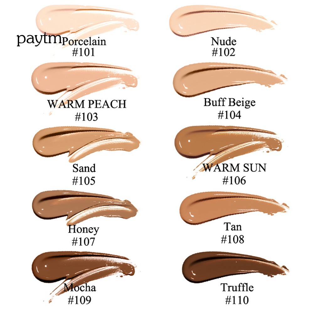 [Hàng mới về] Kem nền kết cấu lì che khuyết điểm chống thấm nước và kiềm dầu trên da