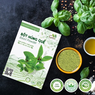 Bột húng quế nguyên chất Goce - 72g