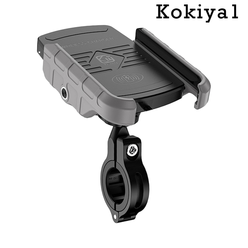 [HOT]Motorcycle 15W Qi Phone Holder Fast Charging for 3.5-6.5 inch Cellphones