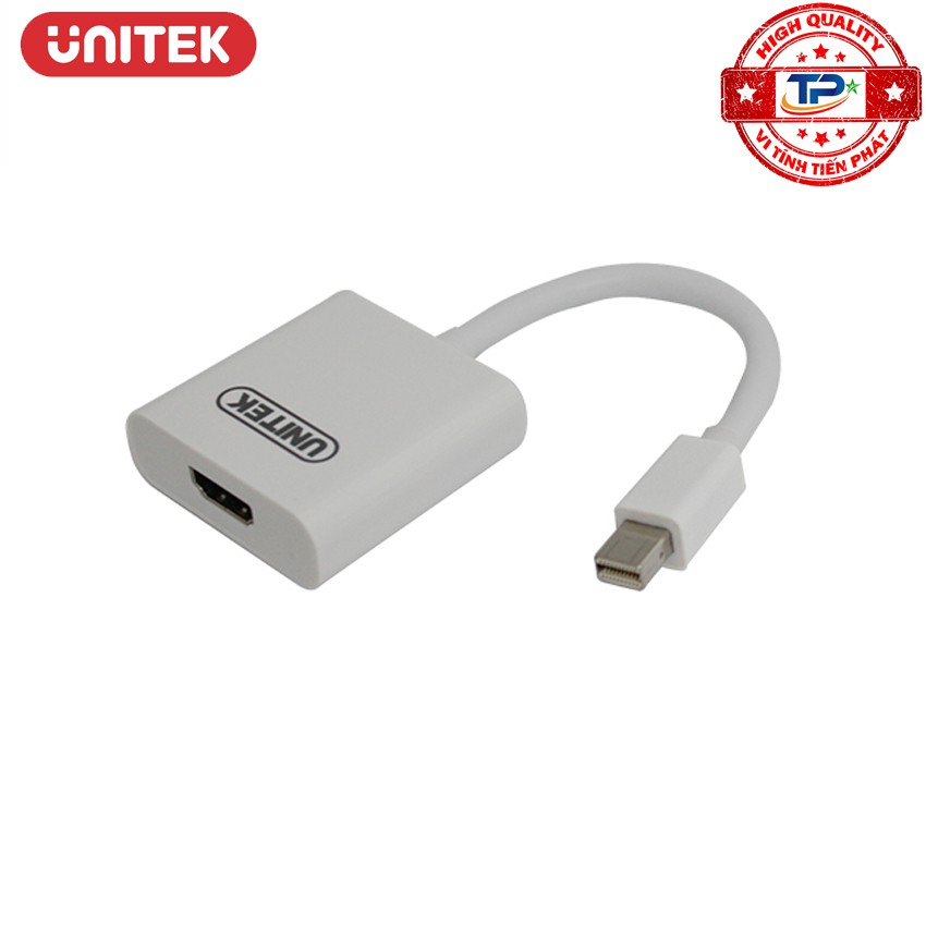 [Mã ELHACE giảm 4% đơn 300K] Bộ chuyển Mini Displayport to HDMI Unitek Y-6325BK / Y-6325WH