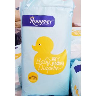 (TPCB)Bỉm ROUYA VỊT VÀNG dán/quần S62/M62/L58/XL54/XXL50