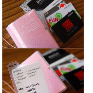 SỔ TAY ĐỰNG THẺ ATM MINI CARD BOOK