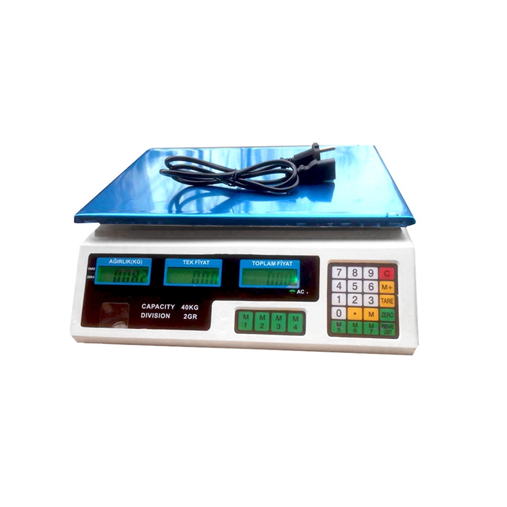 CÂN TÍNH TIỀN 40KG ĐIỆN TỬ CAO CẤP HÀN QUỐC LOẠI MỚI