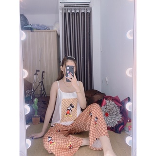 Bộ mặc nhà 2 dây
