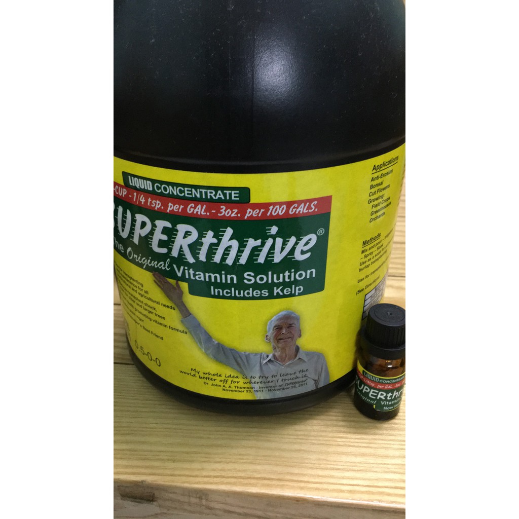 Sản phẩm superthrive lọ 10ml chăm sóc cây trồng