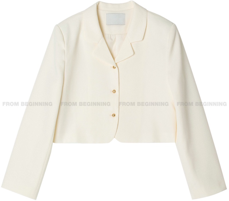 Áo Khoác Suit Dáng Ngắn Phong Cách Retro Pháp Quý Phái 55087