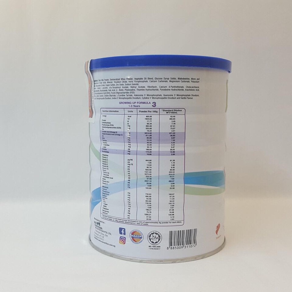 Sữa bột Nutrilatt Số 3 900g