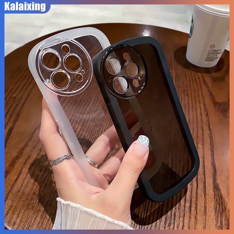 Ốp Điện Thoại Mềm Trong Suốt Chống Sốc Màu Kẹo Cho iPhone 14 Pro 14Plus 13 Pro Max 12Pro 11Pro 13mini 12mini 11