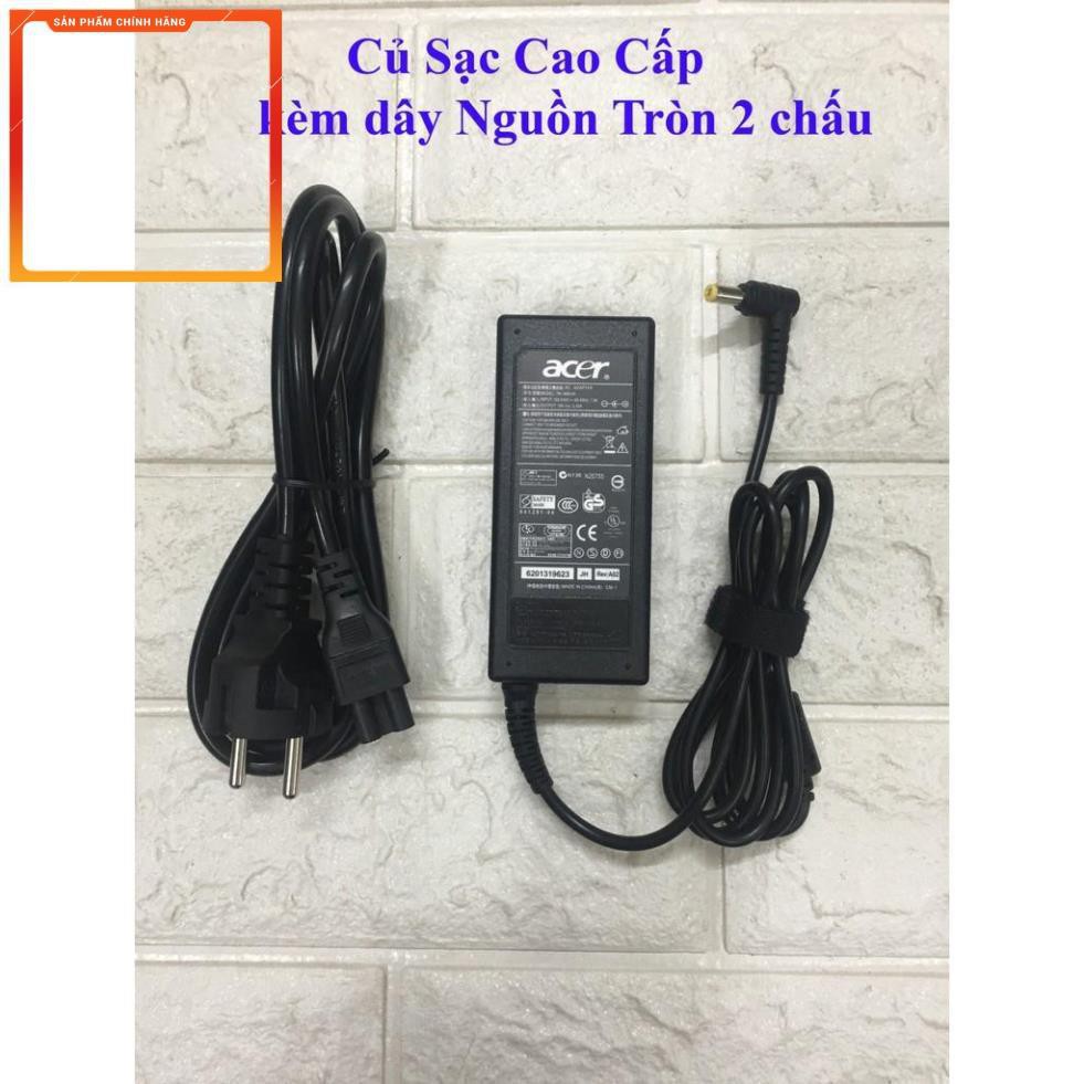 Hàng loại 1 SẠC LAPTOP ACER CHÍNH HÃNG 19V-3.42A (ADAPTER ACER 19V-3.42A) - TẶNG DÂY NGUỒN