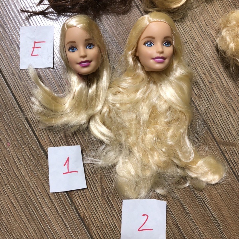 B7A- Đầu búp bê barbie chính hãng