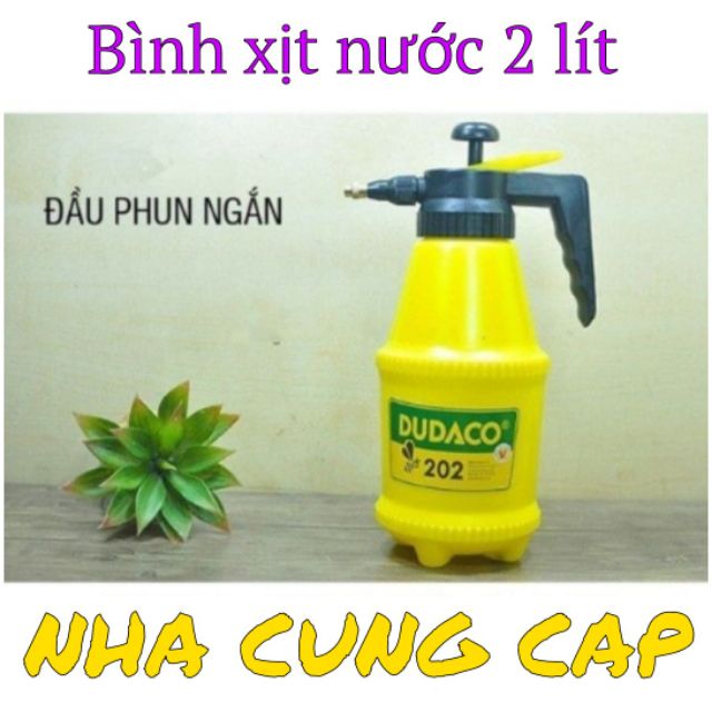 BÌNH XỊT 2L DUDACO CHÍNH HÃNG