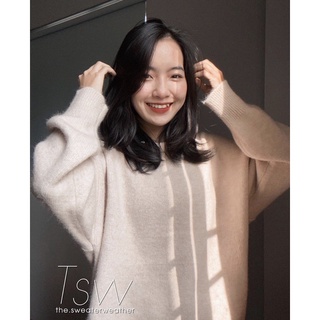 Áo len trơn basic cổ tròn 01