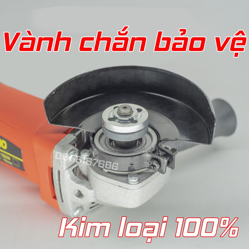 MÁY MÀI 1200W - MÁY MÀI GÓC AUTOO - MÁY MÀI GẮN LƯỠI CƯA XÍCH - MÁY CẮT CẦM TAY GIÁ RẺ - 100% LÕI ĐỒNG - TRỤC 10MM