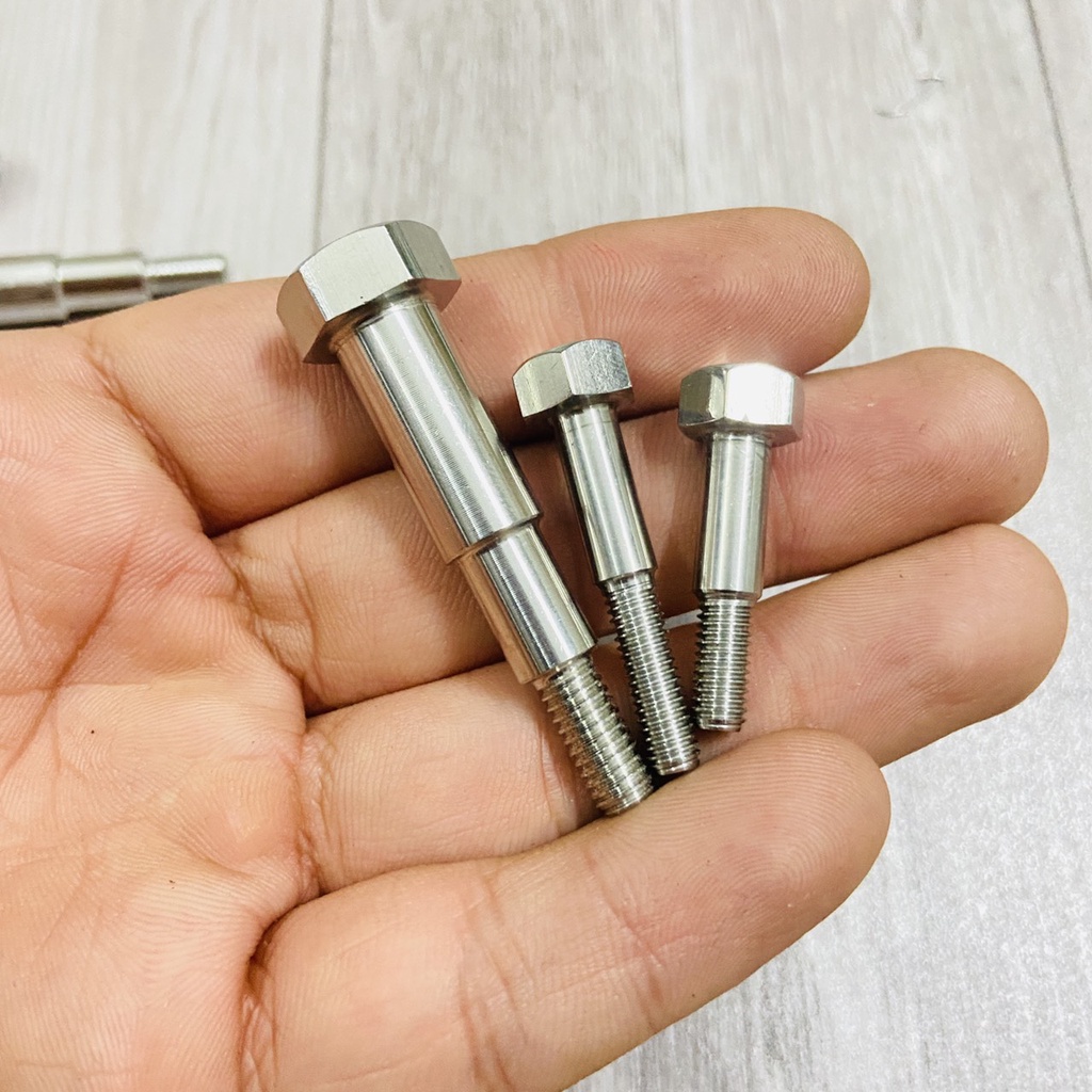 (CHUYÊN ỐC KIỂU XE MÁY) BỘ 03 ỐC SALAYA GẮN CỐT TAY THẮNG XE VARIO, HONDA VARIO SIÊU SÁNG BÓNG