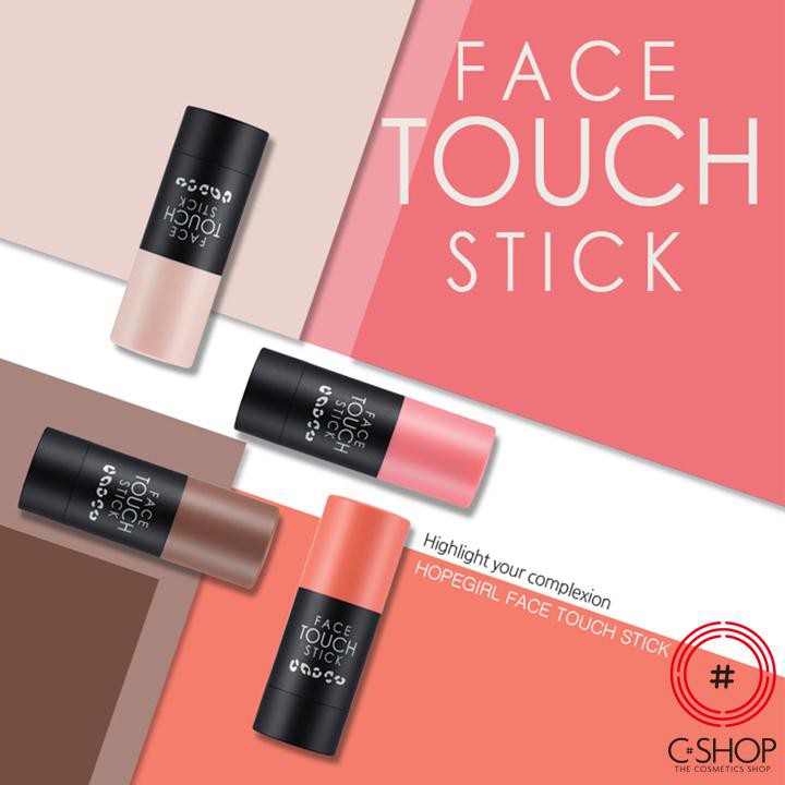 Phấn Tạo Khối Dạng Thỏi HOPE GIRL FACE TOUCH STICK SHADING BROWN #02_Mỹ phẩm Hàn Quốc chính hãng