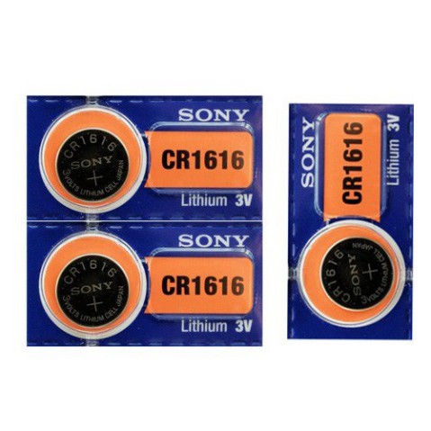 Pin Sony lithium 3V (Pin CMOS) CR2032 / CR1632 / CR2025 / CR1220 / CR1620 / CR2016 / CR1616 / CR2430 / CR2450