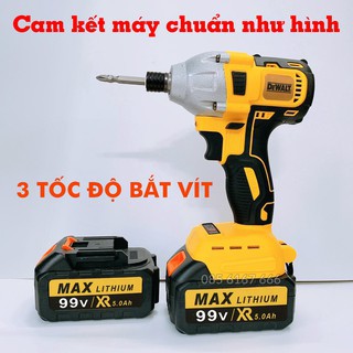 Máy chuyên bắt vít DEWALT 99V 2 Pin, Máy Khoan, Bắn Vít dùng Pin Dewalt