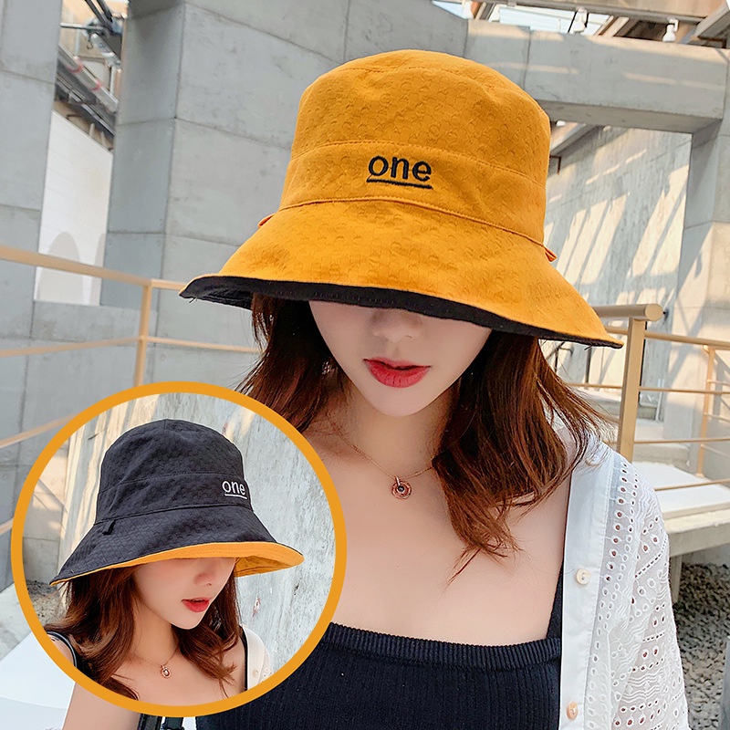 Mũ Tai Bèo Hai Mặt Chống Tia Cực Tím Vành Rộng Che Phủ Toàn Diện