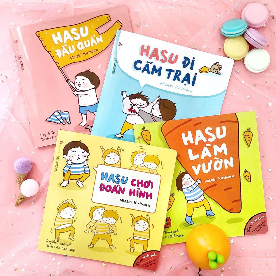 Sách Ehon - Những câu chuyện kỳ lạ của Hasu | BigBuy360 - bigbuy360.vn