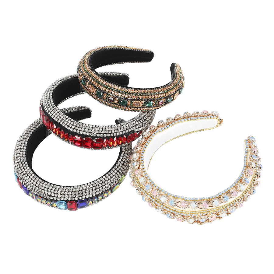 Băng Đô Cài Tóc Đính Đá Nhân Tạo Sang Trọng Dành Cho Nữ