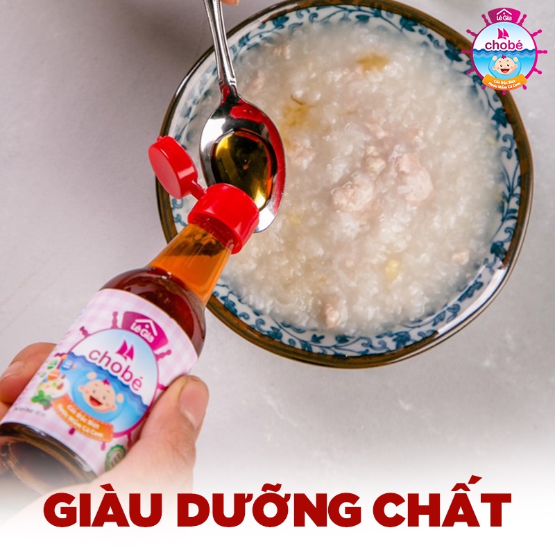  [Lê Gia] Nước mắm cho bé ăn dặm từ 6 tháng tuổi, chai 60ml