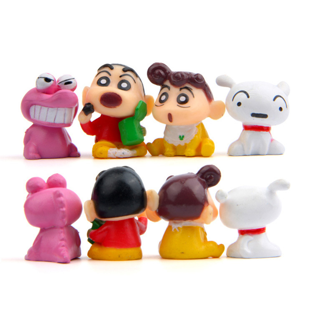 Set 8 Mô Hình Nhân Vật Hoạt Hình Shin-Chan Đáng Yêu