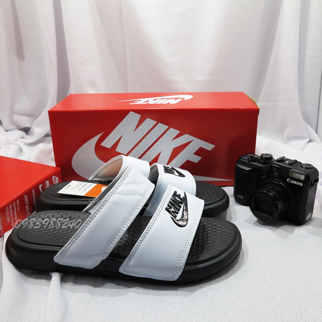 Dép đúc Adidas das ba sọc FREE SHIP + hộp hãng + VNXK tem tag hàng loại 1.1 đế mềm quai ngang nam nữ. BH Slippers