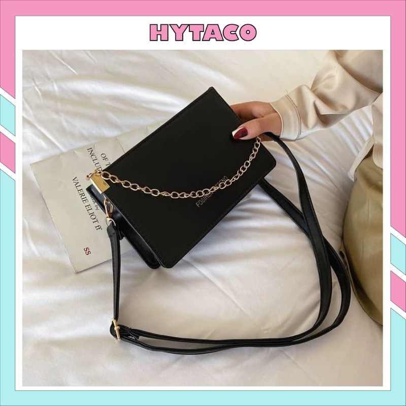 Túi đeo chéo nữ đẹp mini phong cách cá tính da mềm đi chơi cute giá rẻ HYTACO