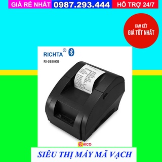 [GIÁ RẺ NHẤT] Máy in hóa đơn bluetooth Richta POS RI 5890KB