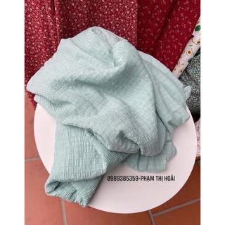 vải đũi xốp trơn