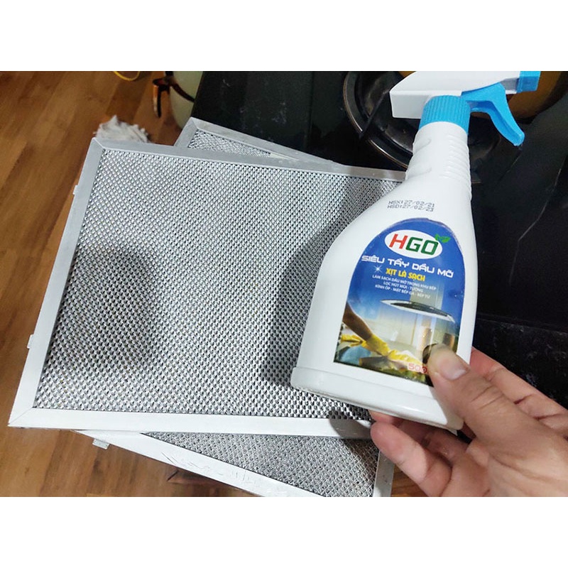 Tẩy cặn canxi, tẩy rửa nhà tắm HGO Plus tẩy sạch vòi sen inox, vách kính, bồn sứ, gạch men, gương soi - 500ml